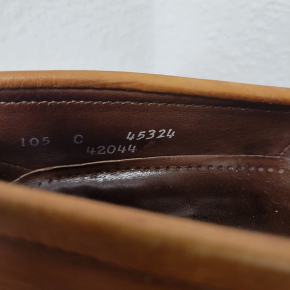 Allen Edmonds Enfield Tassel Loafers Size 12 Men's Brown Excellent Condition - Picture 15 of 15